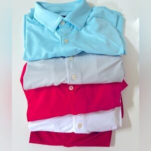 GREG NORMAN MEN'S PLAY DRY® POLO / Size L - Pick a color. $25ea or $80 for all.